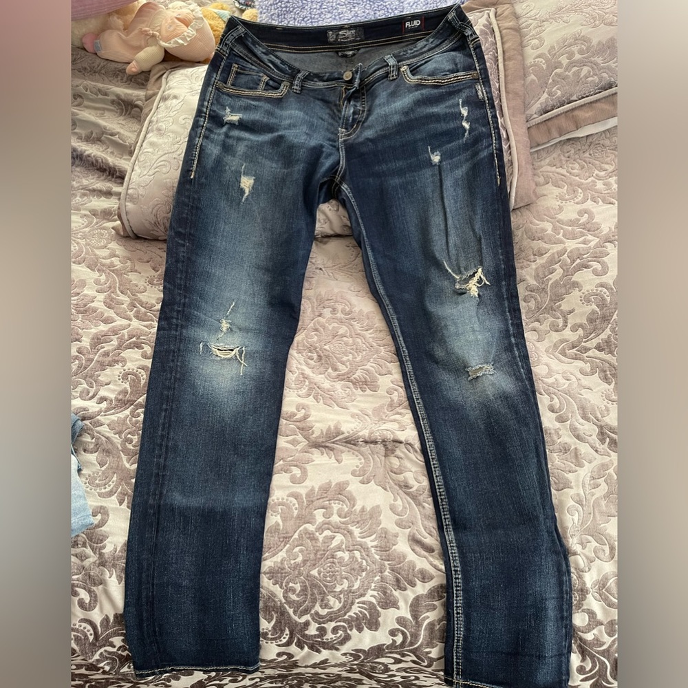Silver brand fluid denim jean